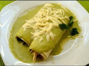 Una foto de crepes gratinados