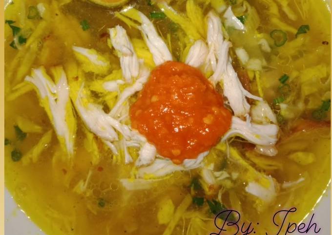 Resep Soto Ayam (JAWA) Anti Gagal