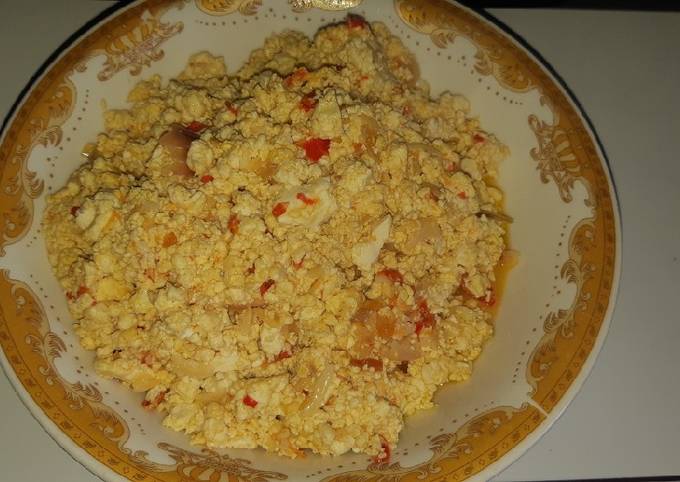 Yuk intip, Cara gampang memasak Orak arik tahu telur simple dijamin nagih banget