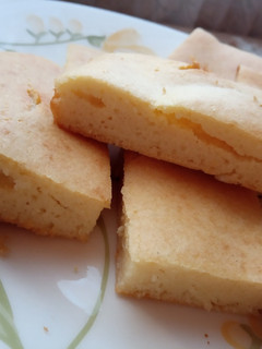 Una foto de Fainá de queso