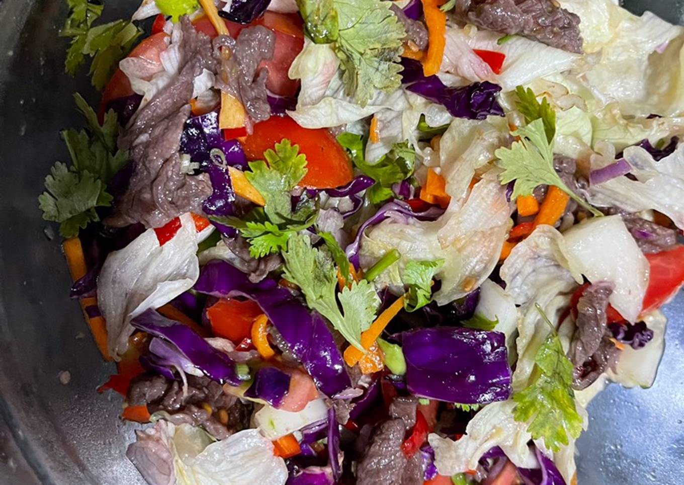 Salad Daging Sapi Thailand
