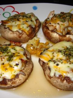 Una foto de Champiñones Rellenos “Gran Sorpresa"