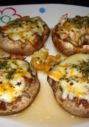 Una foto de Champiñones Rellenos “Gran Sorpresa"