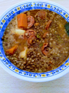 Una foto de Lentejas con chorizo