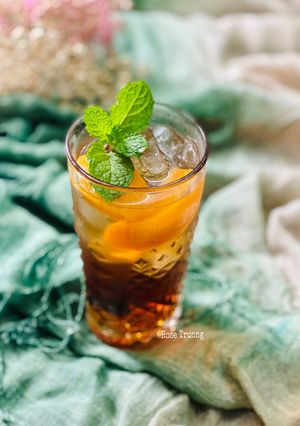 Hình của món Trà Đào.