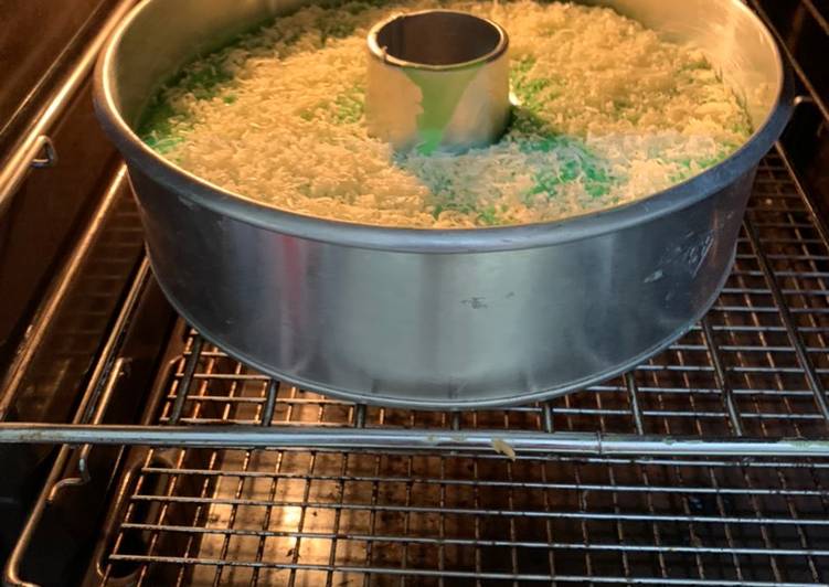 Bagaimana Membuat Bolu pandan bakar sederhana dan mudah Anti Gagal