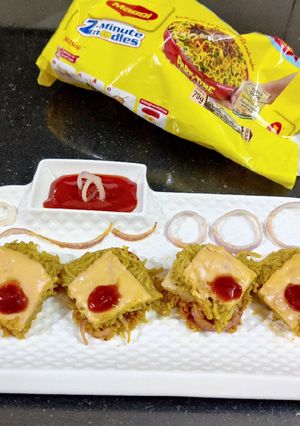 A picture of Maggi Sandwich.