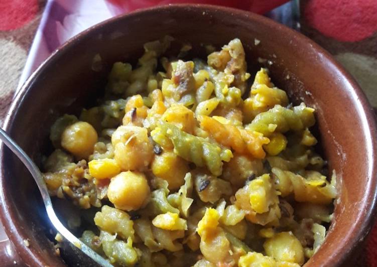 Step-by-Step Guide to Make Super Quick Homemade Masala chole pasta
