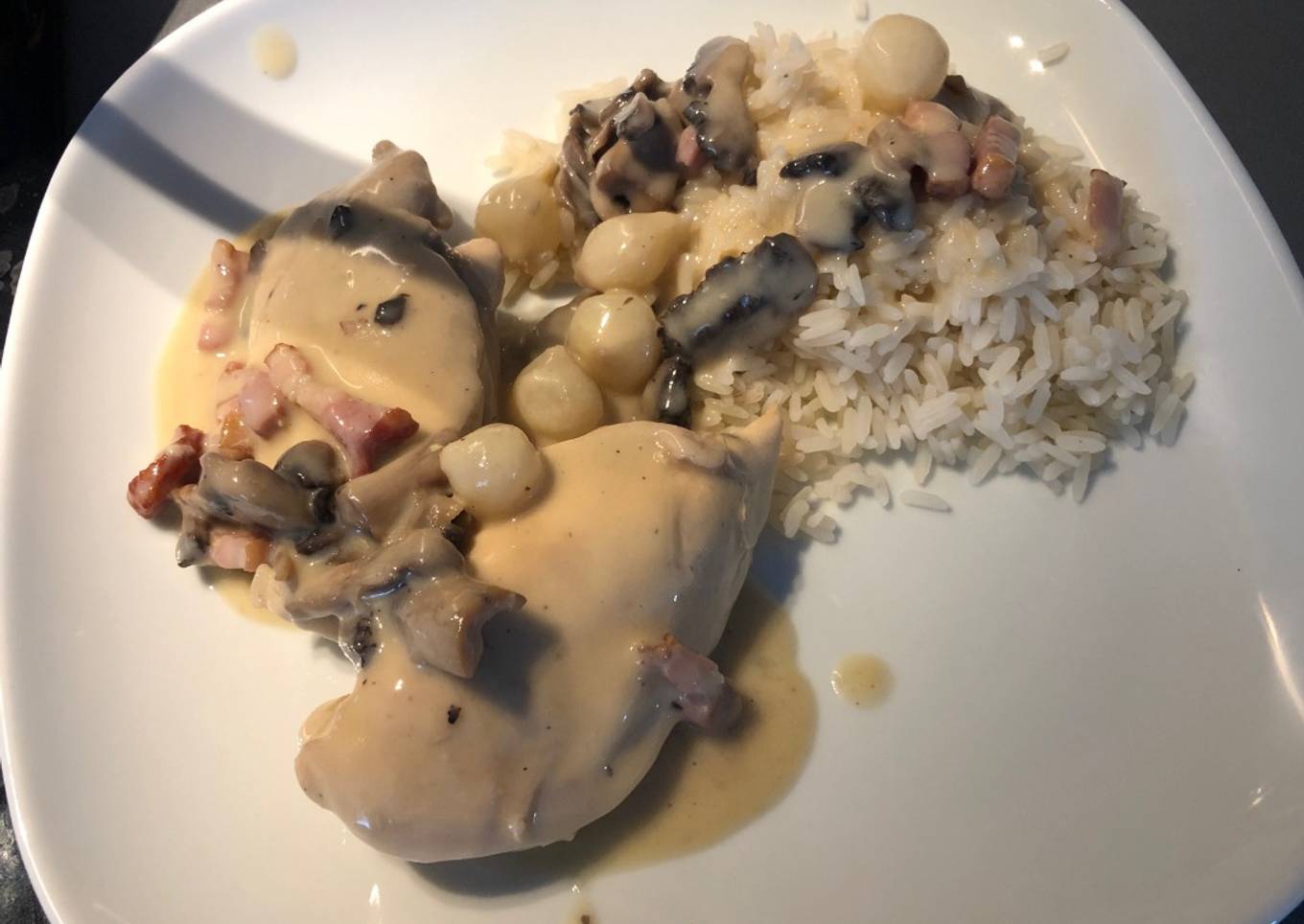 Blanquette de poulet