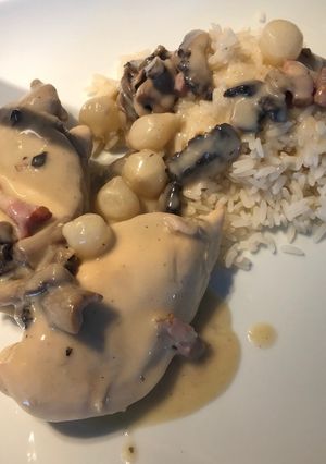 Une photo de Blanquette de poulet