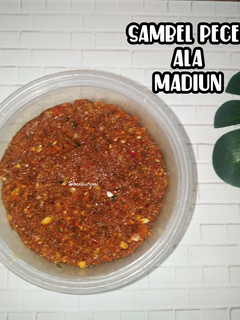 Foto resep 316. Sambel Pecel ala Madiun Homemade