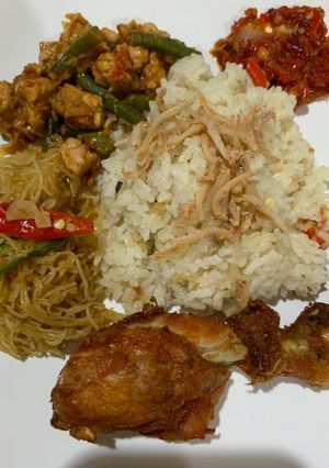 Foto resep Nasi Liwet Rice Cooker