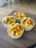 Mandarin Dessert Cups (with Leftover Panettone)