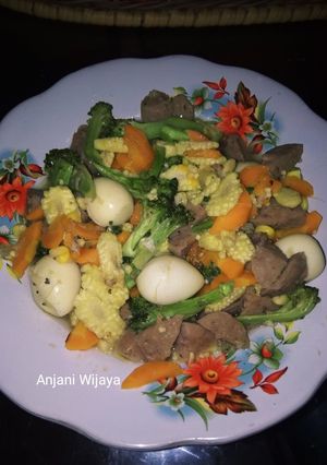 Foto resep Capcay kuah nyemek