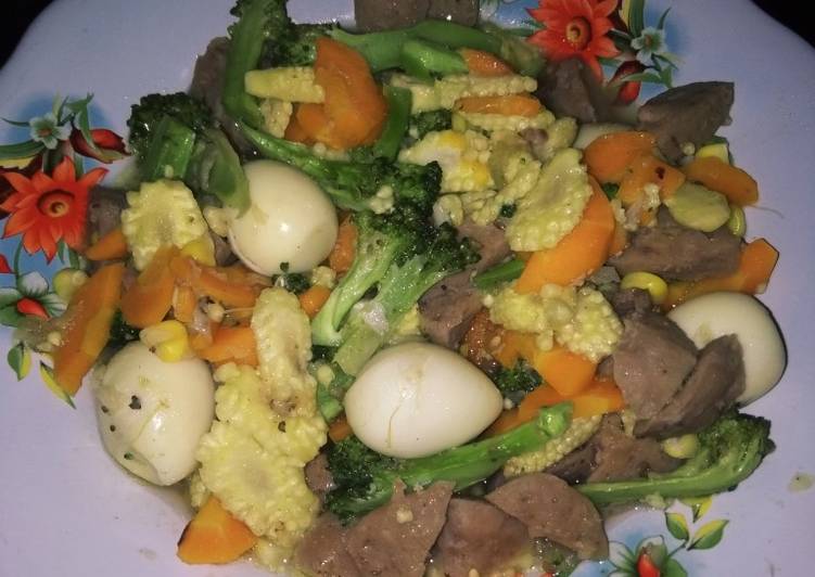 Resep Capcay kuah nyemek, Menggugah Selera