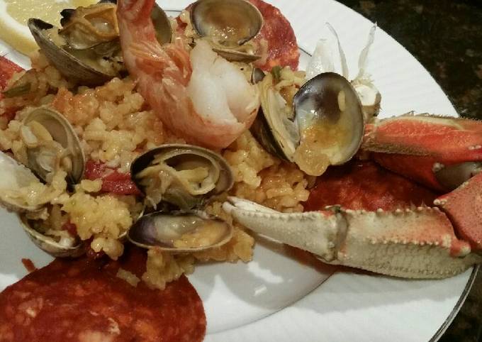 Brad's paella