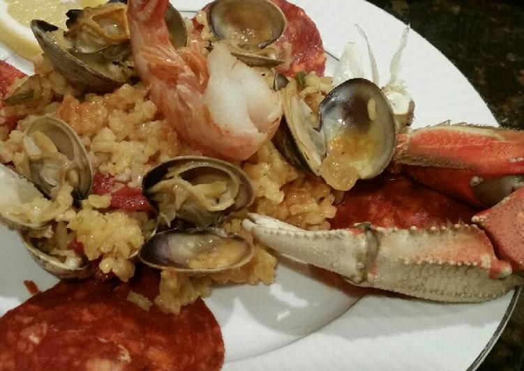 Brad's paella