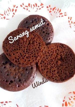 Foto resep Sarang semut aka bolu karamel versi mini