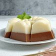 Puding Tape Singkong Coklat