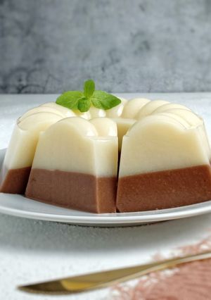 Foto resep Puding Tape Singkong Coklat