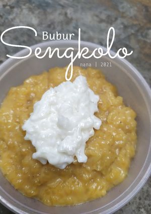 Foto resep Bubur Sengkolo aka Bubur Merah Putih