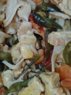 Foto resep Jamur tumis tempe