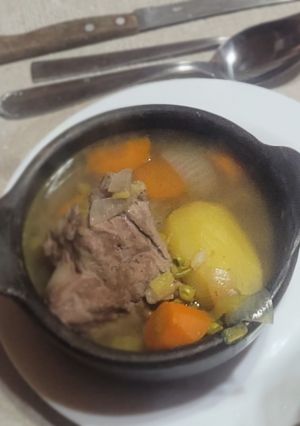 Una foto de Cazuela de cerdo