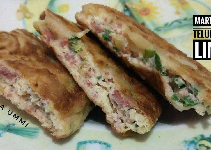 Resep Martabak Telur Kaki Lima, Lezat Sekali