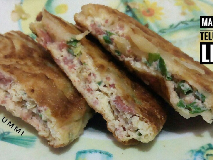 Resep Martabak Telur Kaki Lima, Lezat Sekali