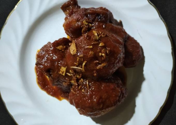Resep Ayam+telor ayam bumbu masak habang(merah) oleh Resep Ayam+telor ayam bumbu masak habang(merah) oleh