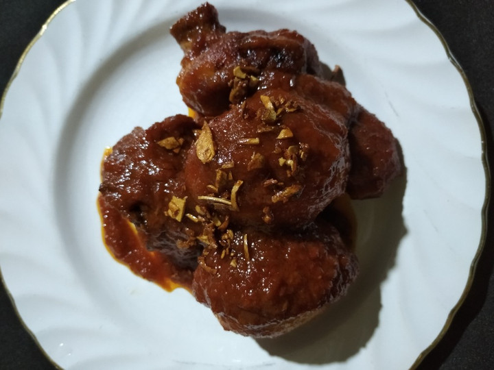 Anti Ribet, Bikin Ayam+telor ayam bumbu masak habang(merah) Menu Enak Dan Mudah Dibuat