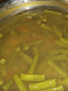 Foto resep Sayur asem kacang bumbu ulek