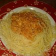 Spaghetti Egg Bolognese kesukaan Anas 😄