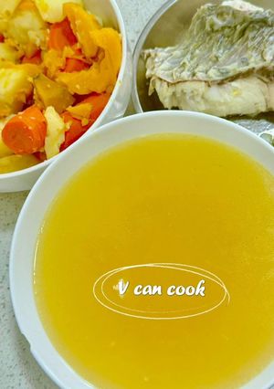 南瓜魚湯 的食譜成品照片