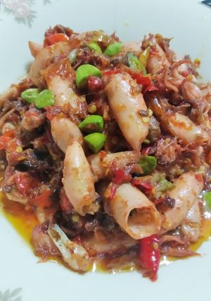 Foto resep Sambal Cumi asin