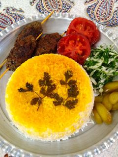 عکسی از دستور کباب لبنانی