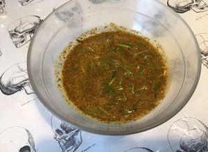 Une photo de Marinade au romarin frais,épices et citron (pour légumes et viandes)