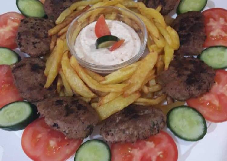 Kachy qeemy ke kabab