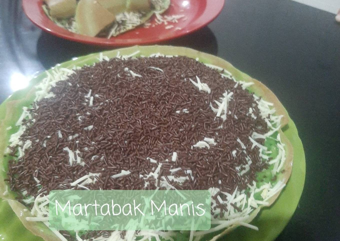 Martabak pandan coklat keju