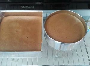 Hình của món Bánh Bông Lan Ca Cao Lạ Miệng.