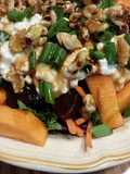 Kale Salad with Beats and Persimmons