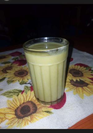 A picture of Banana smothie.