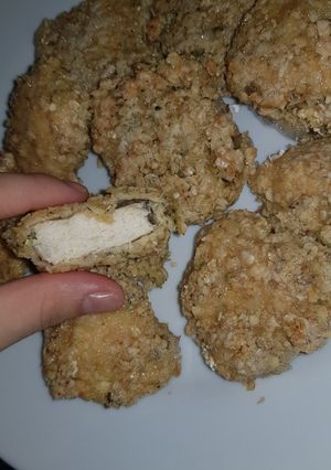 Una foto de Nuggets caseras de avena