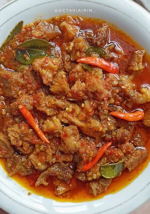 Foto resep Oseng Mercon Daging dan Tetelan