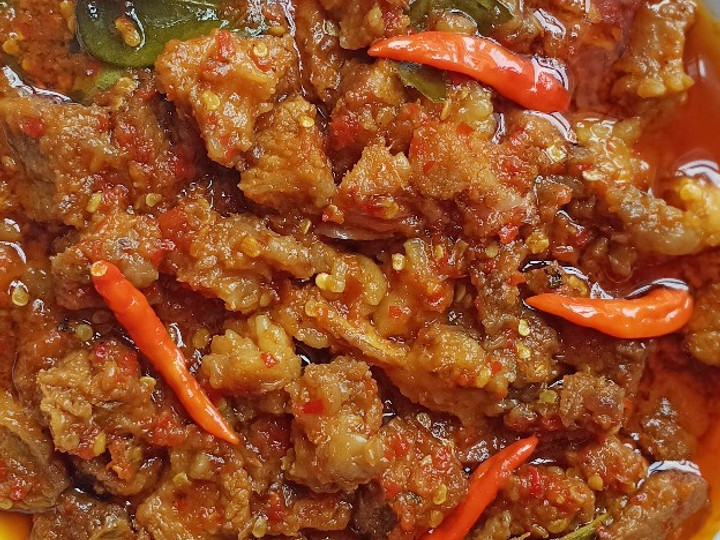 Resep Oseng Mercon Daging dan Tetelan Untuk Jualan