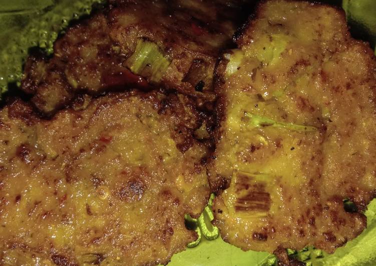 Resep Goreng oncom tepung, Enak