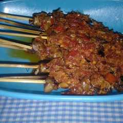 รูปของ Sate hati & ampela ayam kampung