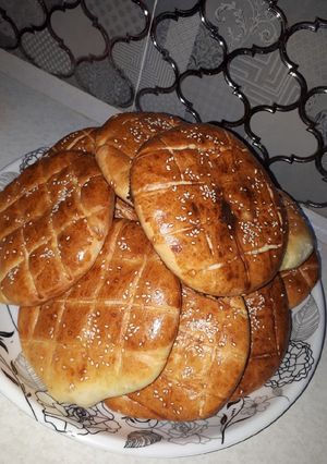 عکسی از دستور نان روغنی با روغن حیوانی😍😍