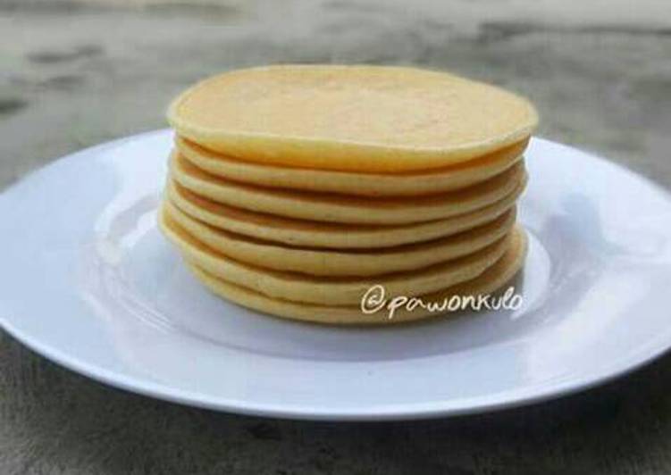 Pancake teflon polos (basic pancake)