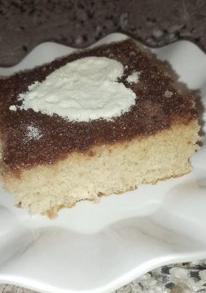 A picture of Basbousa (بسبوسة).